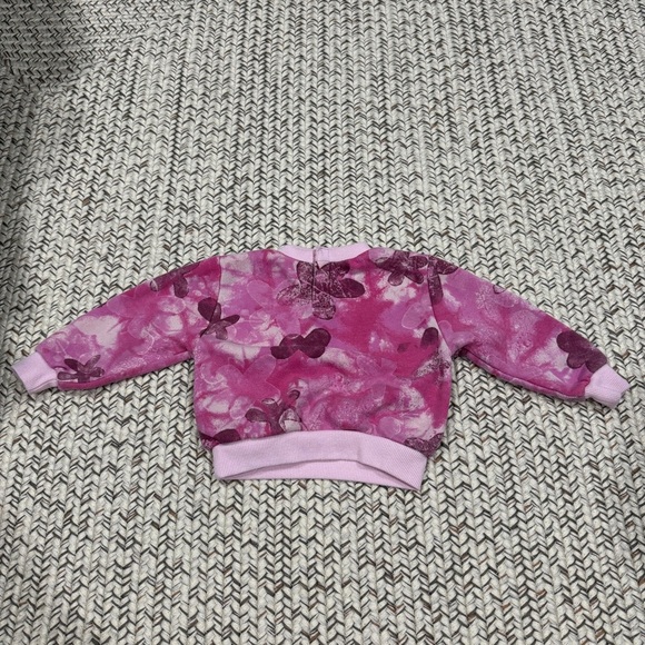 Nike Floral Pink Crewneck Sweatshirt - Picture 2 of 9
